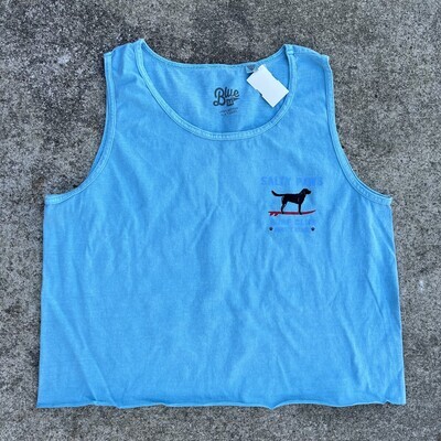 JOE JOE BLACK LAB CROPPED TANK