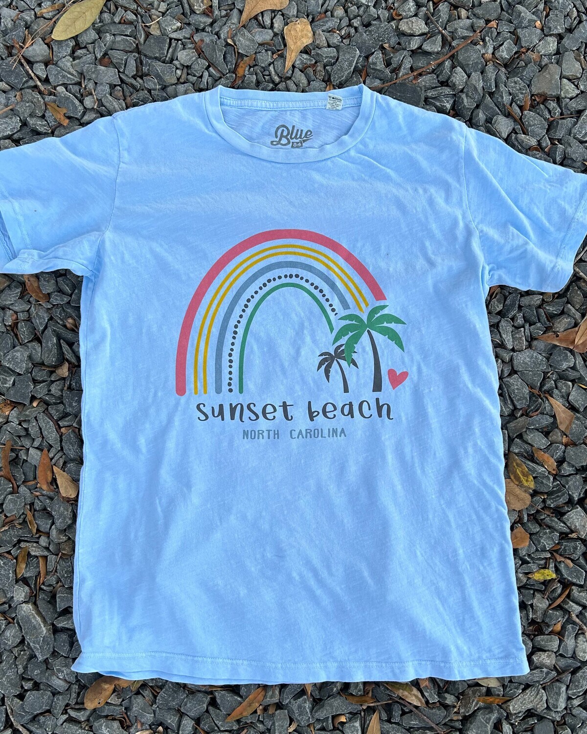 PAMPERED RAINBOW LADIES SLUB TEE
