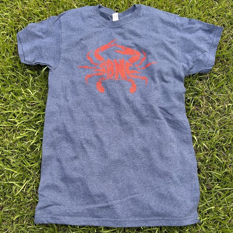 SBNC CRAB FRONT PRINT RED INK TEE