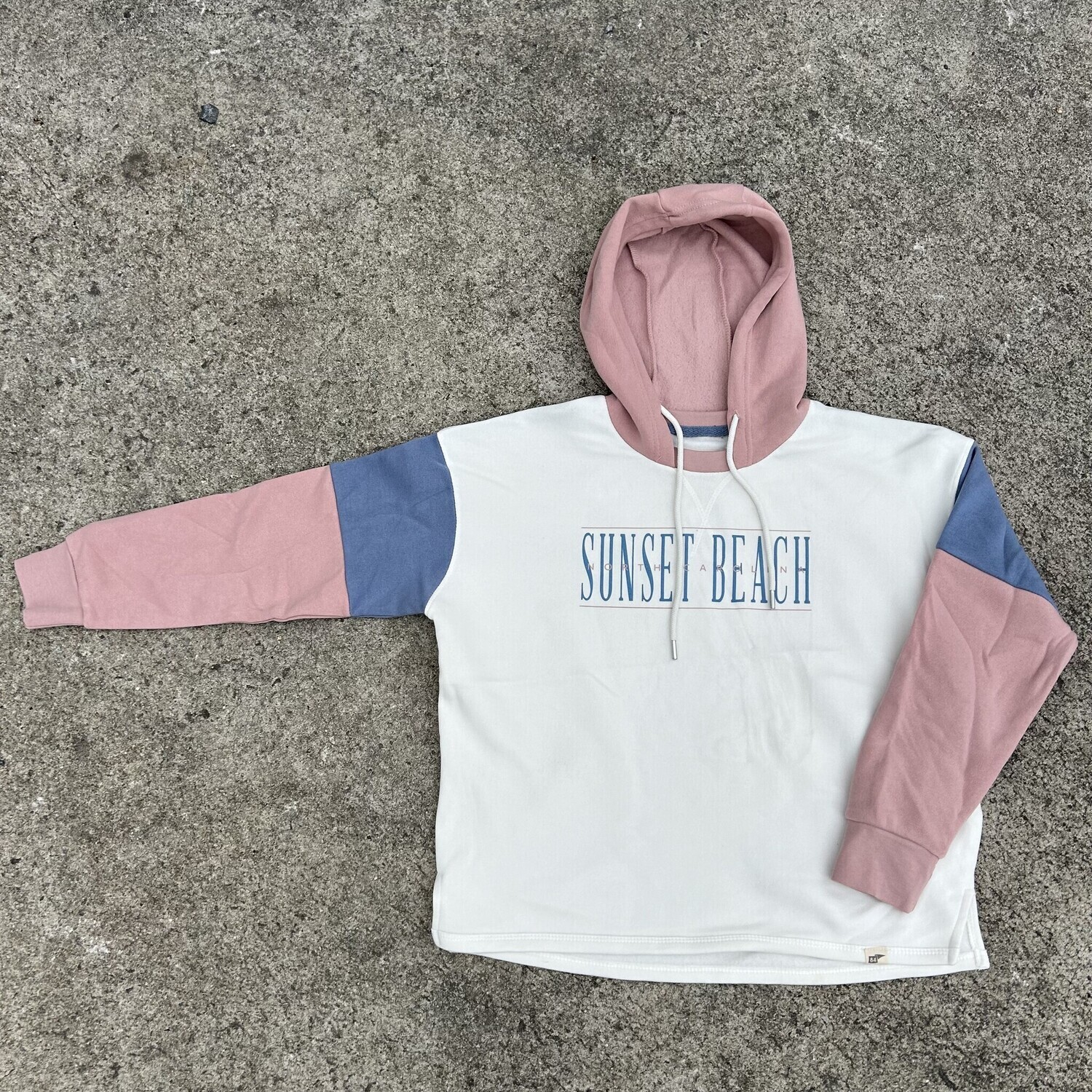 PSYCHIC COLOR BLOCK PO HOODIE