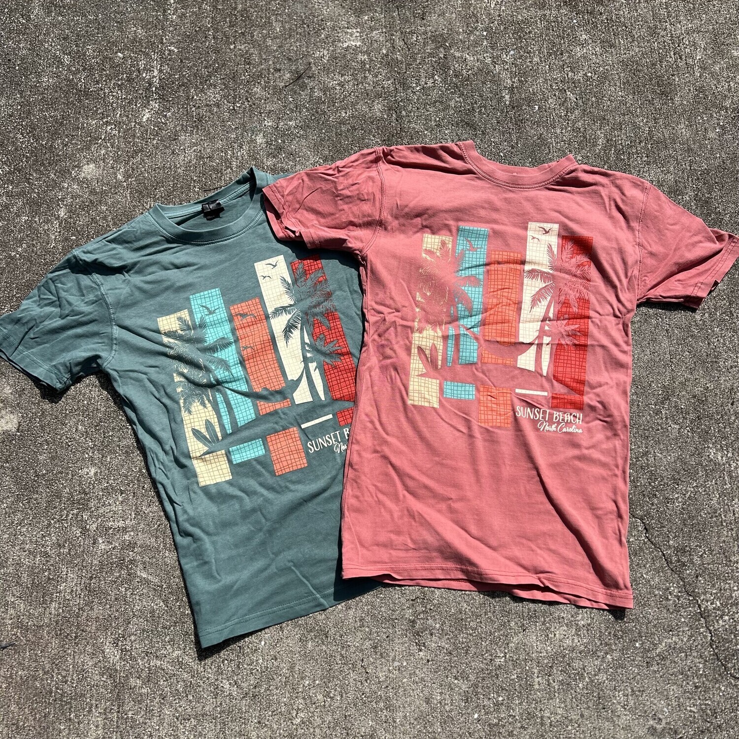 SHADOW BOX PALM HAMMOCK TEE