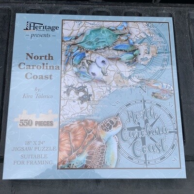 NC COAST PUZZLE 550PCS