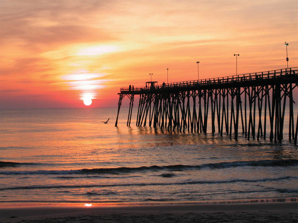 SUNRISE PIER PUZZLE 550PCS