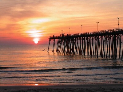 PUZZLE SUNRISE PIER 550PCS PUZZLE SUNRISE PIER 550PCS