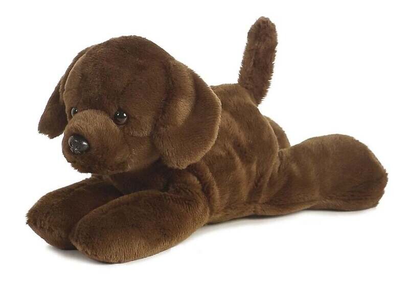 MINI FLOPSIE LIL LUCKY CHOC LAB (DOG)