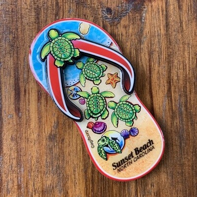 TURTLE SANDAL LAYERS MAGNET