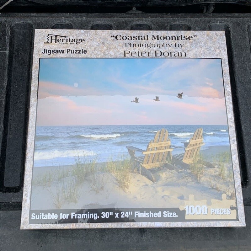 COASTAL MOONRISE PUZZLE 1,000PCS