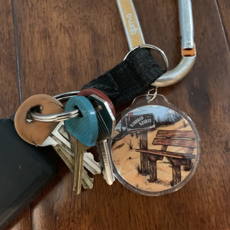 MAILBOX &amp; BENCH KEYRING