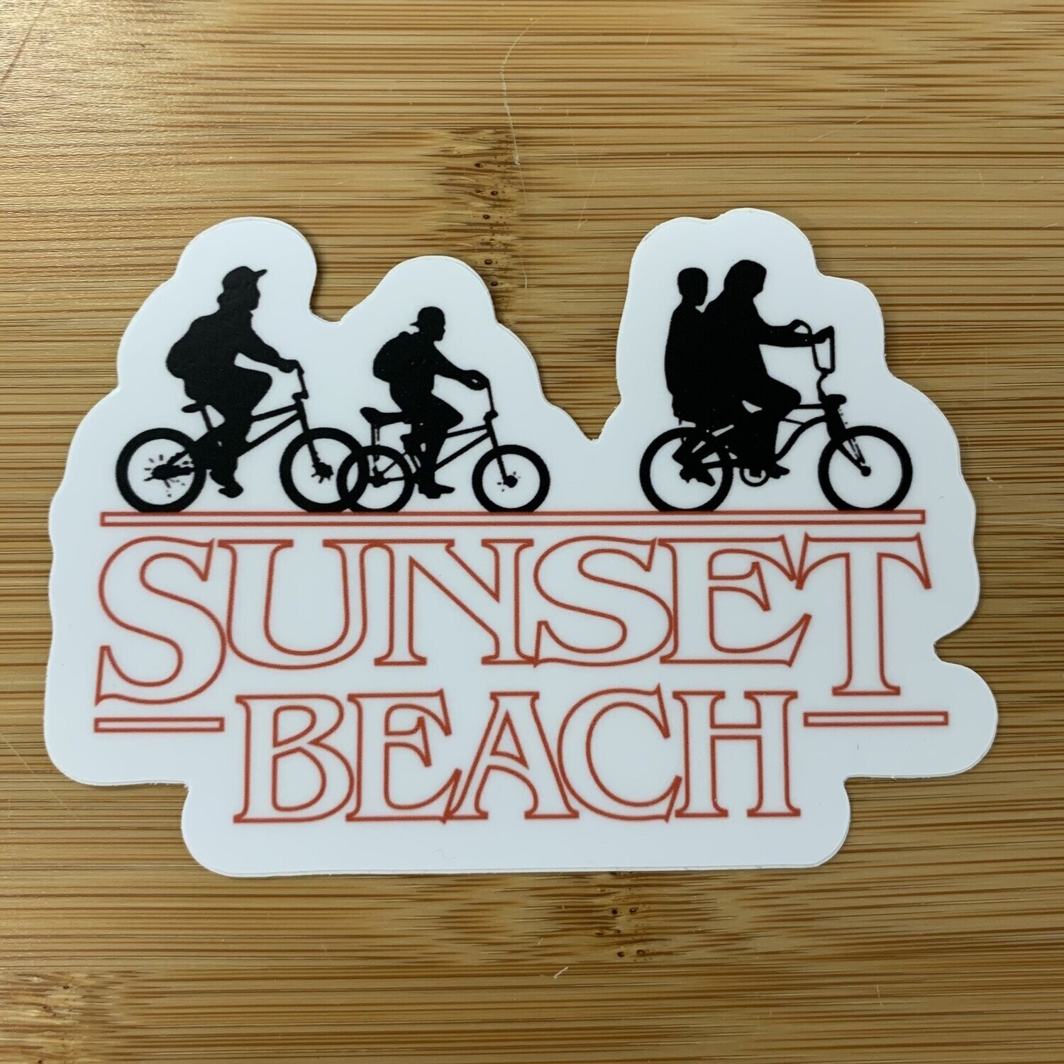 STICKER (L) STRANGE SUNSET