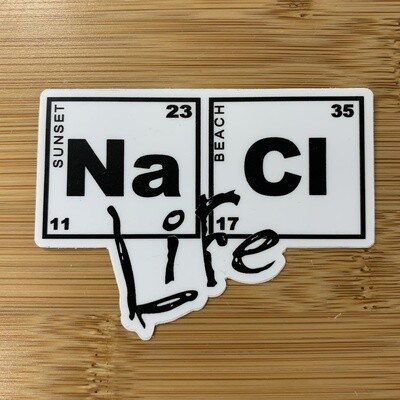 STICKER (S) NaCl LIFE