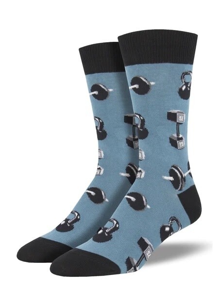 DO YOU EVEN LIFT BRO SOCKS BLUE