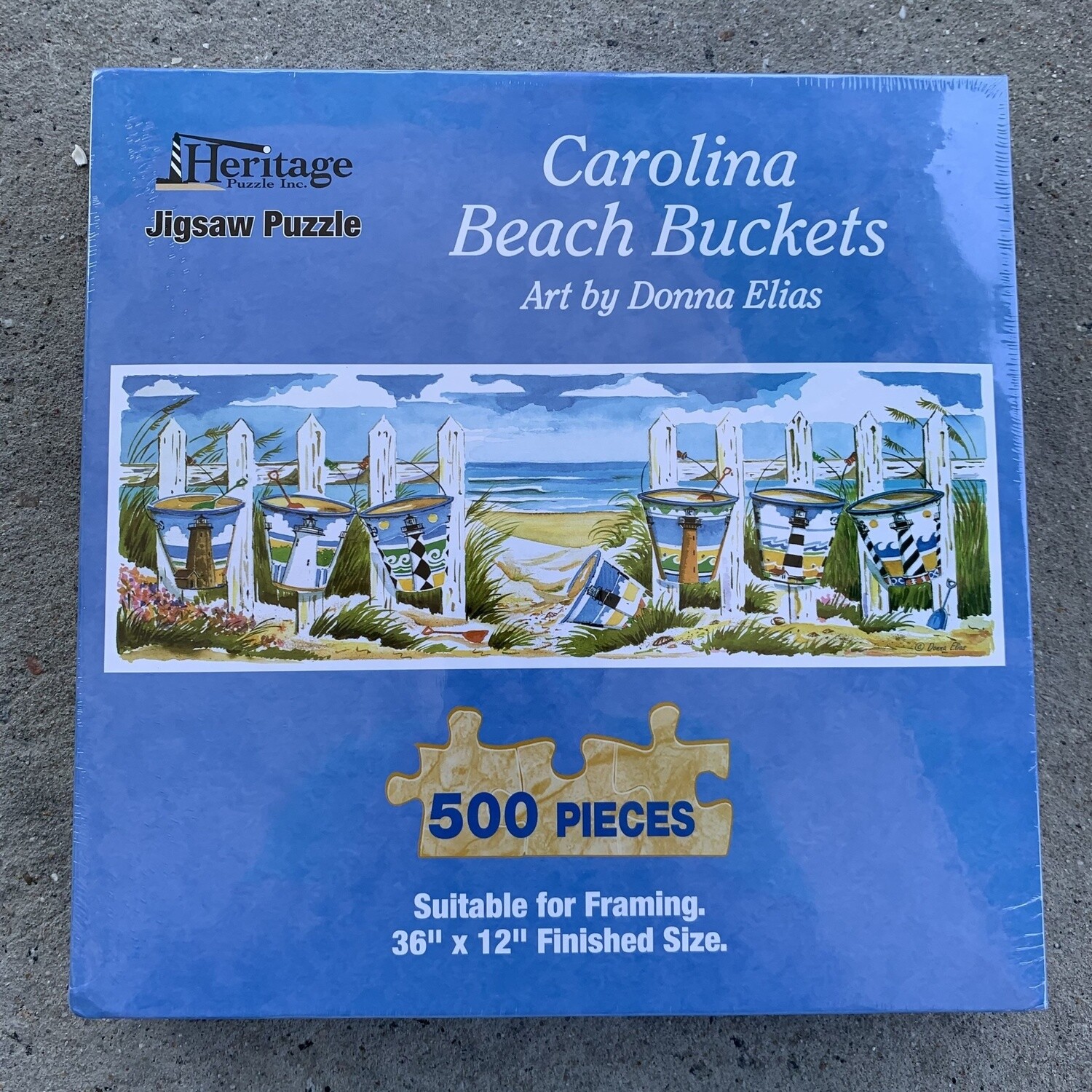 CAROLINA BEACH BUCKETS PUZZLE 500PCS