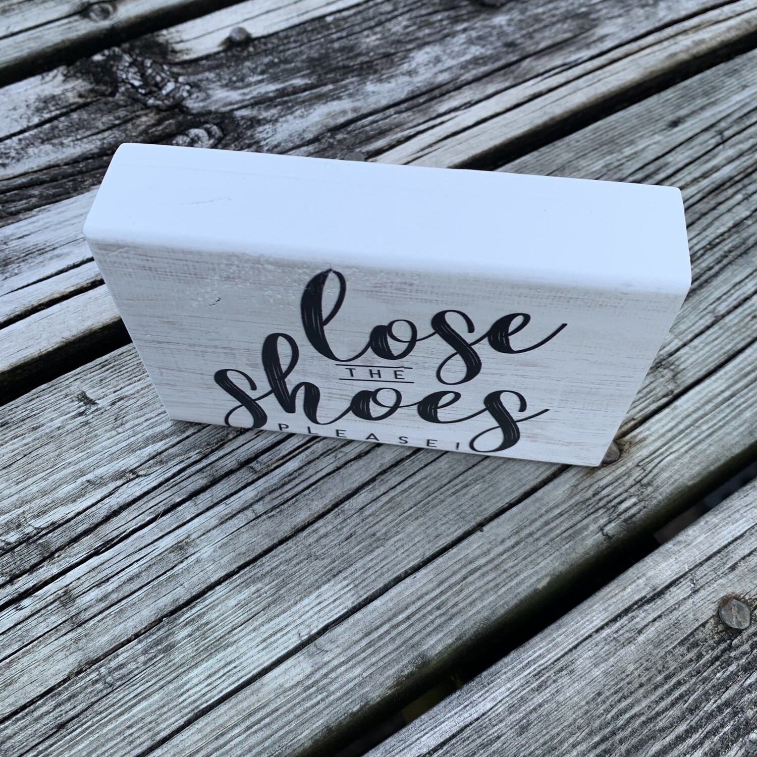 BLOCK LOSE THE SHOES