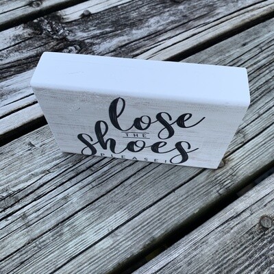 BLOCK LOSE THE SHOES