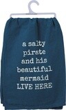 DISH TOWEL SALTY PIRATE