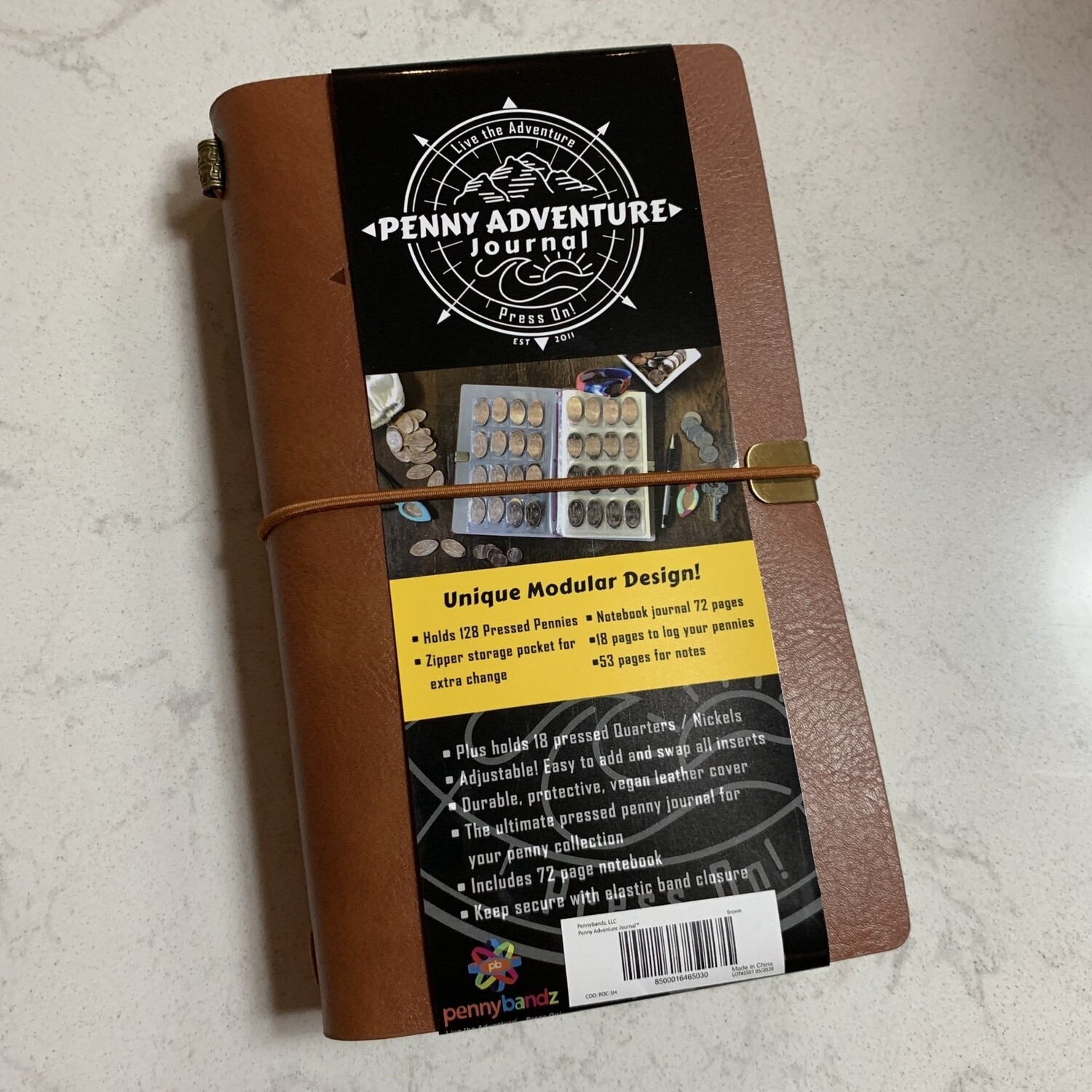 PENNY JOURNAL RUSTIC BROWN