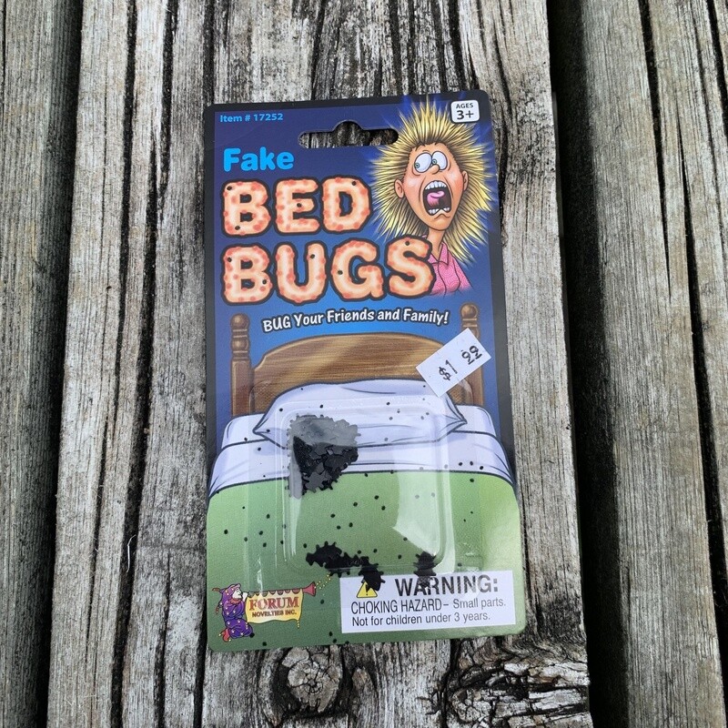 FAKE BED BUGS