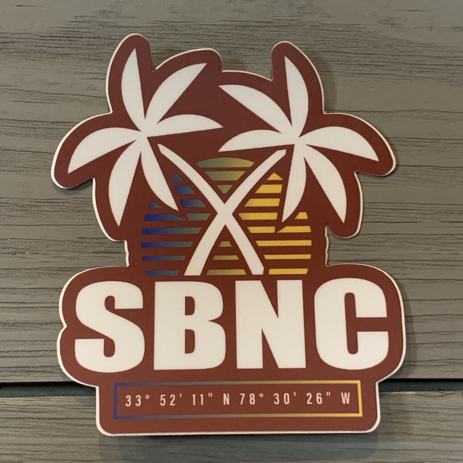STICKER (L) SBNC PALMS