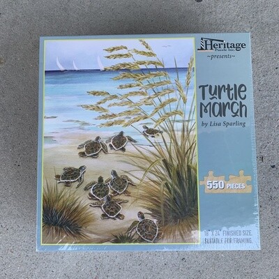 TURTLE MARCH PUZZLE 550PCS