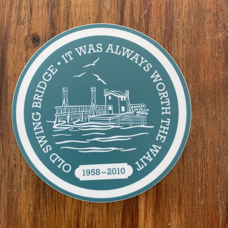 STICKER (L) CIRCLE OLD SWING BRIDGE