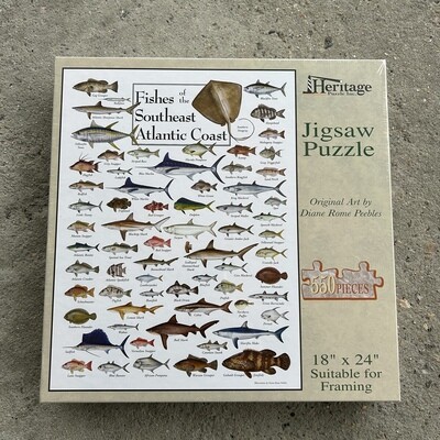FISH OF SOUTHEAST ATLANTIC PUZZLE 550PCS