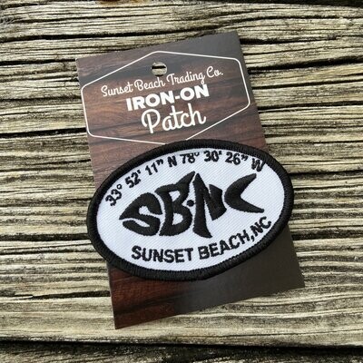 SBNC FISH OVAL PATCH