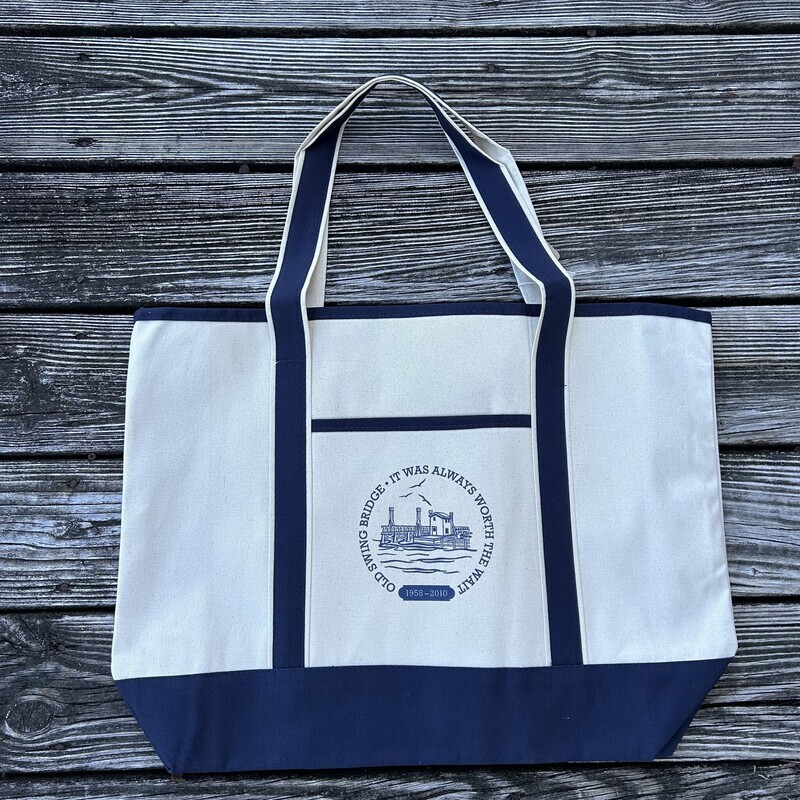 DELUXE TOTE BAG CIRCLE BRIDGE