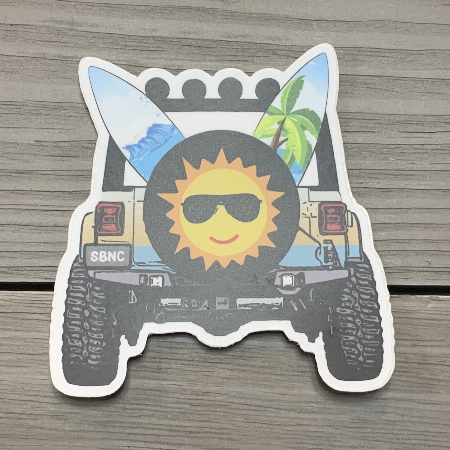 STICKER (S) SUNSHINE JEEP