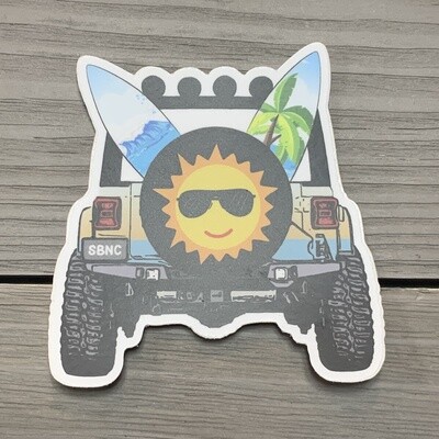 STICKER (S) SUNSHINE JEEP