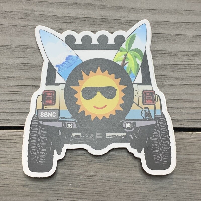 STICKER (S) SUNSHINE JEEP