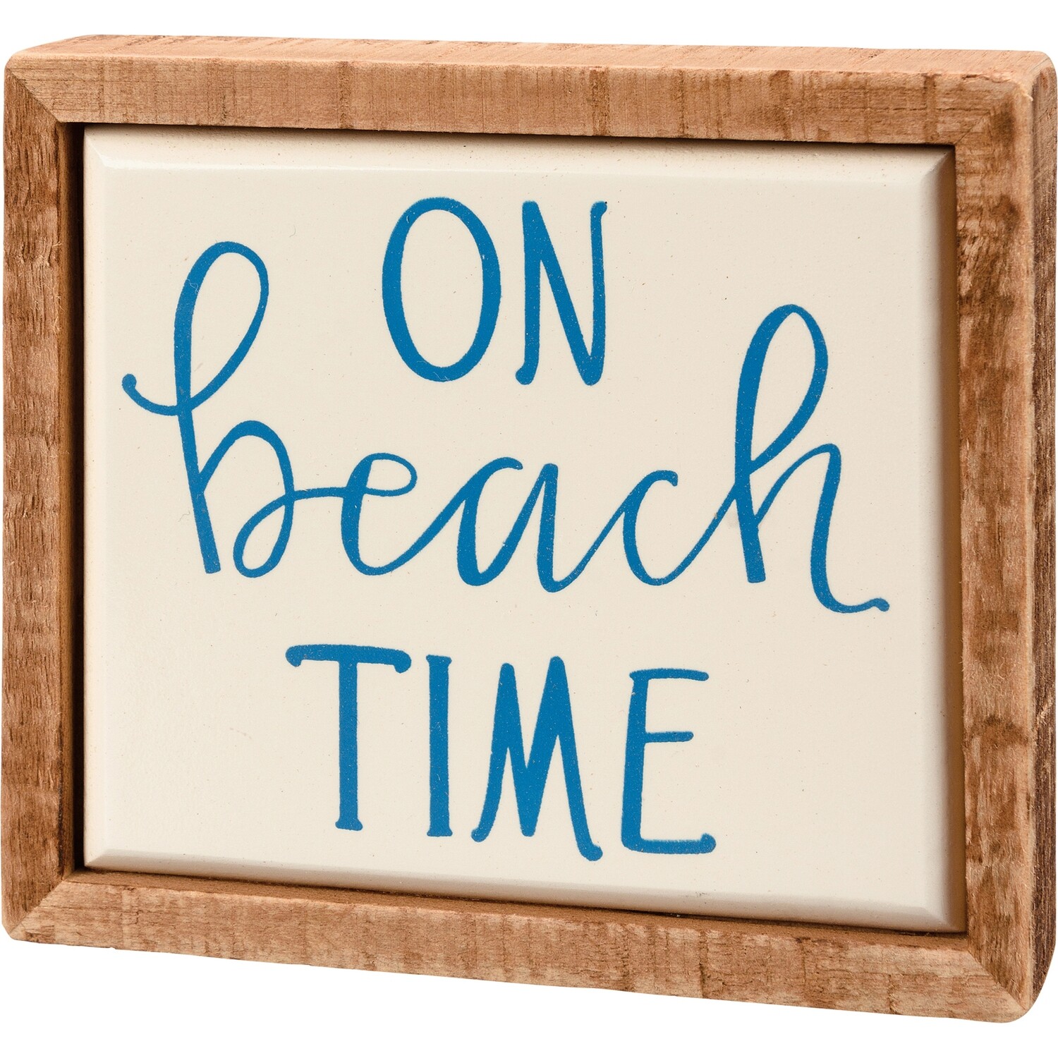 BOX SIGN MINI ON BEACH TIME