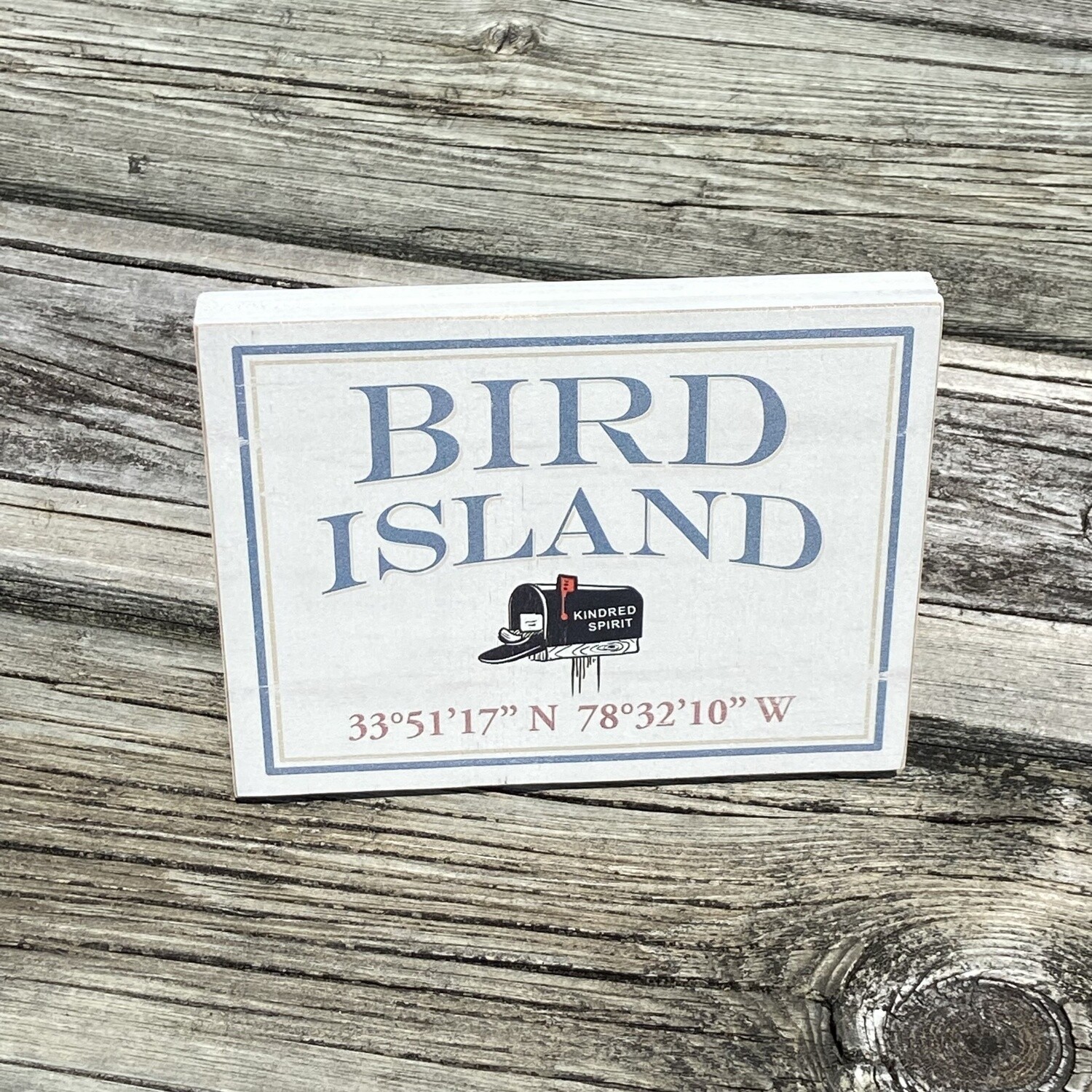 BLOCK BIRD ISLAND KINDRED SPIRIT