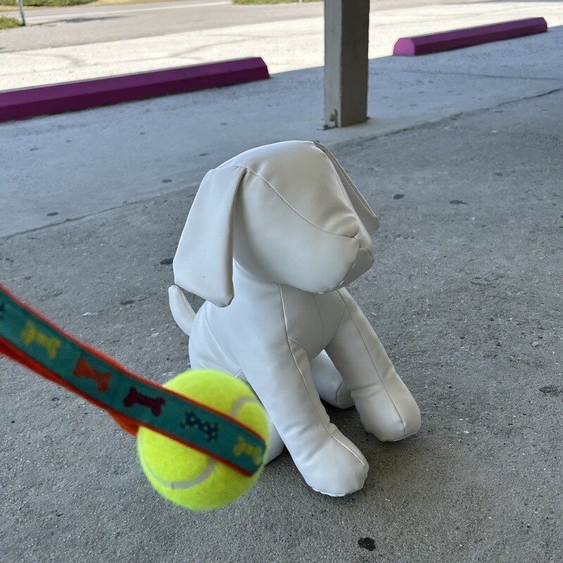 TENNIS TOSS PARTY BONES PET TOY