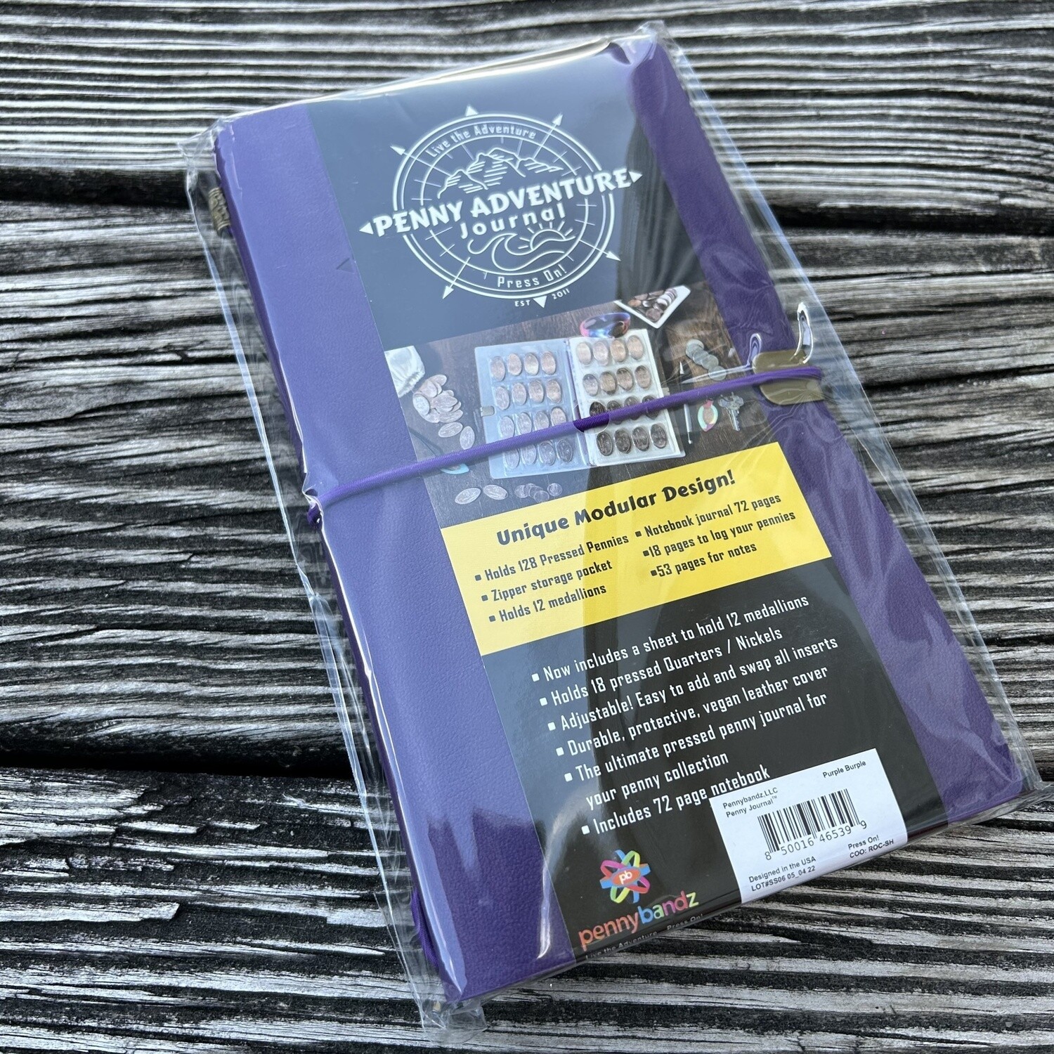 PENNY JOURNAL PURPLE HIPPO