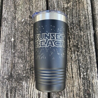 SB WARS 20oz TUMBLER BLACK HYPERSPACE