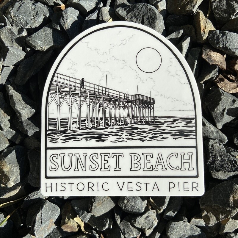 STICKER (L) HISTORIC VESTA PIER