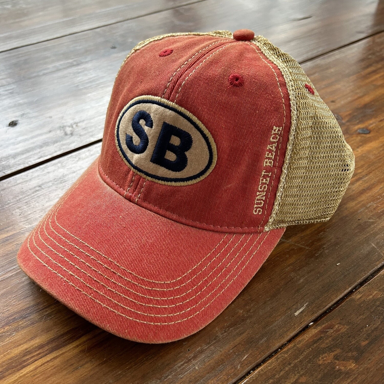SB EURO OFY TRUCKER CAP SCARLET