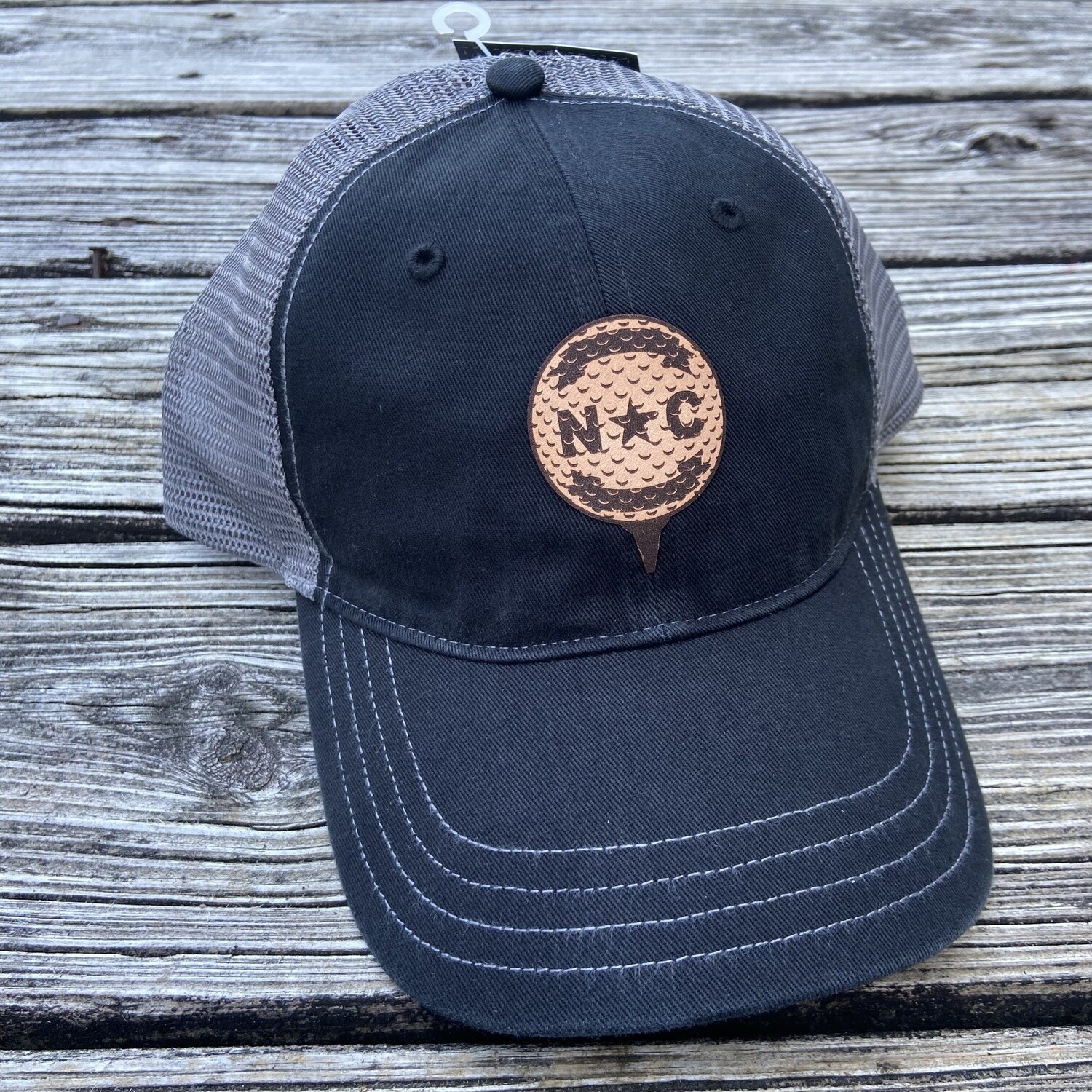 NC GOLF BLK/CHAR CAP