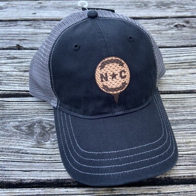 NC GOLF BLK/CHAR CAP