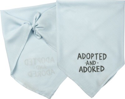 PET BANDANA ADOPTED LRG
