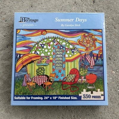 SUMMER DAYS PUZZLE 550PCS
