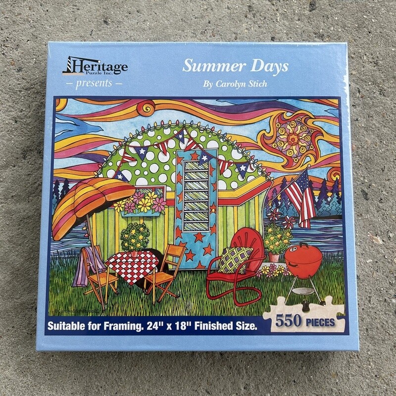 SUMMER DAYS PUZZLE 550PCS