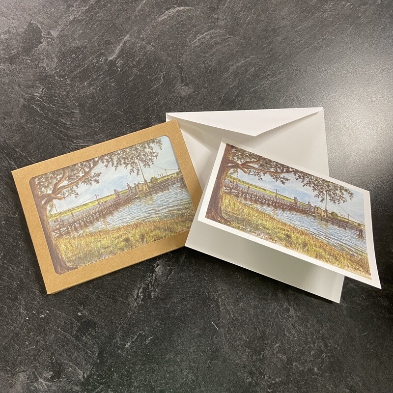 OLD BRIDGE BLANK CARDS W/ENVELOPES (8)  BOXED