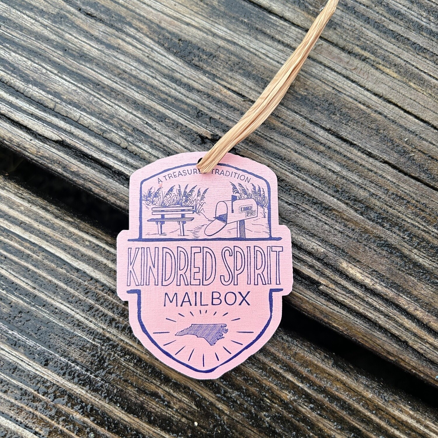 KINDRED SPIRIT TRADITION WOOD ORNAMENT