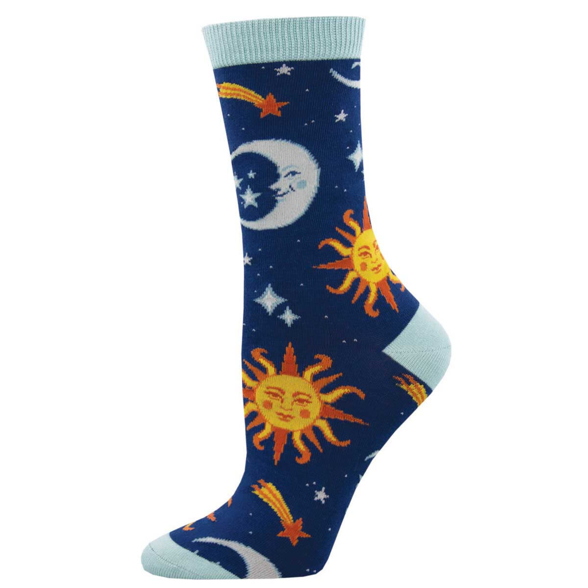 CLEAR SKIES WOMENS BAMBOO SOCK NAVY