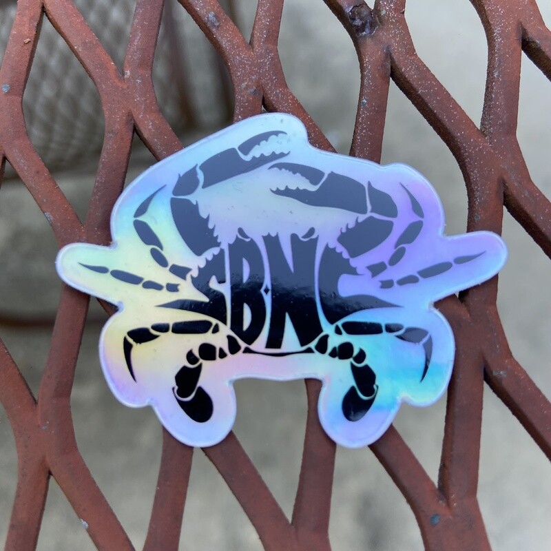 STICKER (S) SBNC CRAB HOLOGRAM