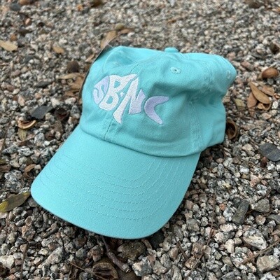 SBNC FISH CHINO CAP W/VELCRO SEAFOAM CAP