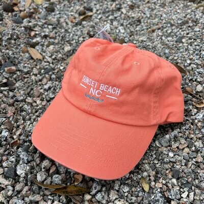 BLOCK DROP WAVES VELCRO CLOSURE MELON CAP