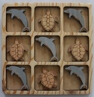 DOLPHIN &amp; TURTLE TIC TAC TOE
