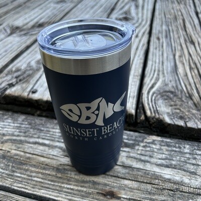 SBNC FISH CLASSIC 20oz TUMBLER NAVY